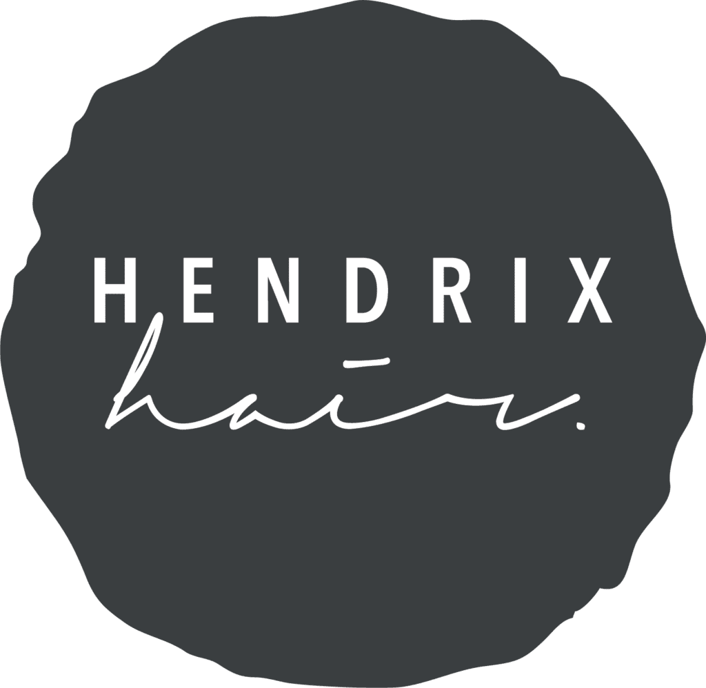 The logo for hendrix hair.
