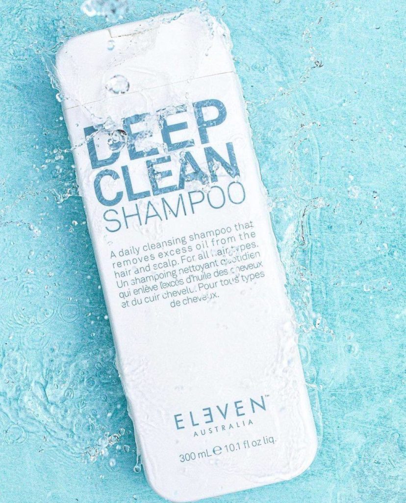 Deep clean shampoo by eleven.